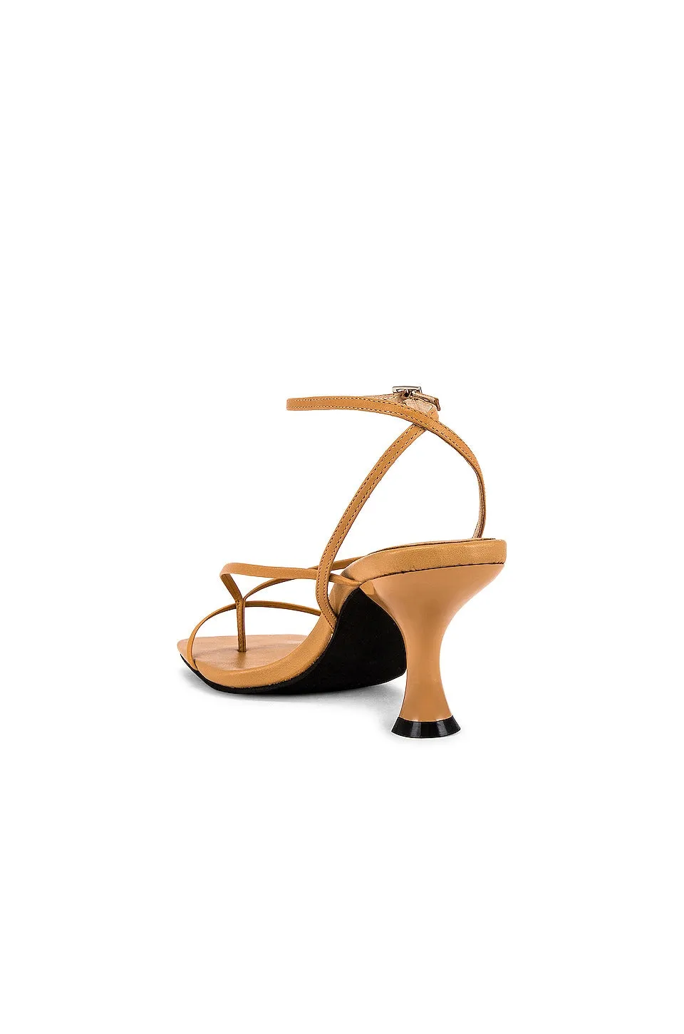 Jeffrey Campbell Fluxx sandals, nude