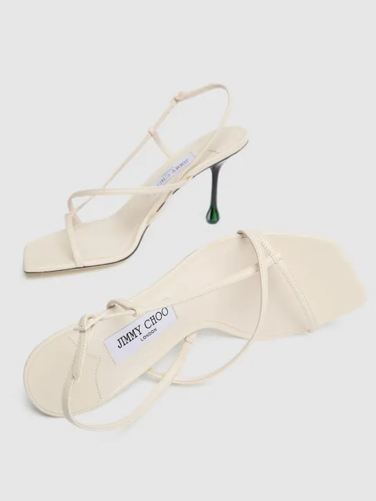 Jimmy Choo   80mm Etana leather sandals 