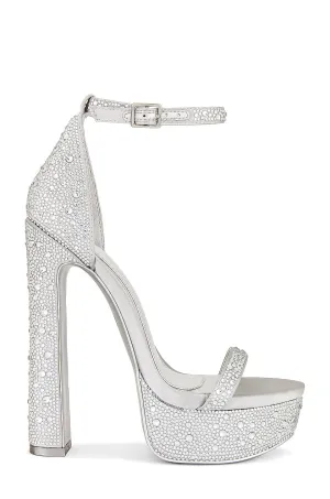 JLO Jennifer Lopez x REVOLVE Rodeo Sandals, Silver