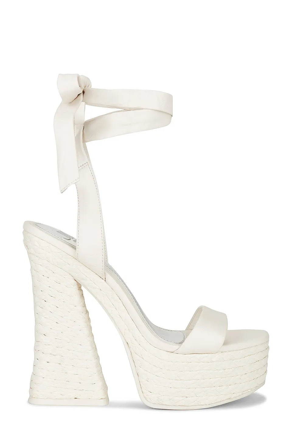 JLO Jennifer Lopez x REVOLVE Webster sandals, white