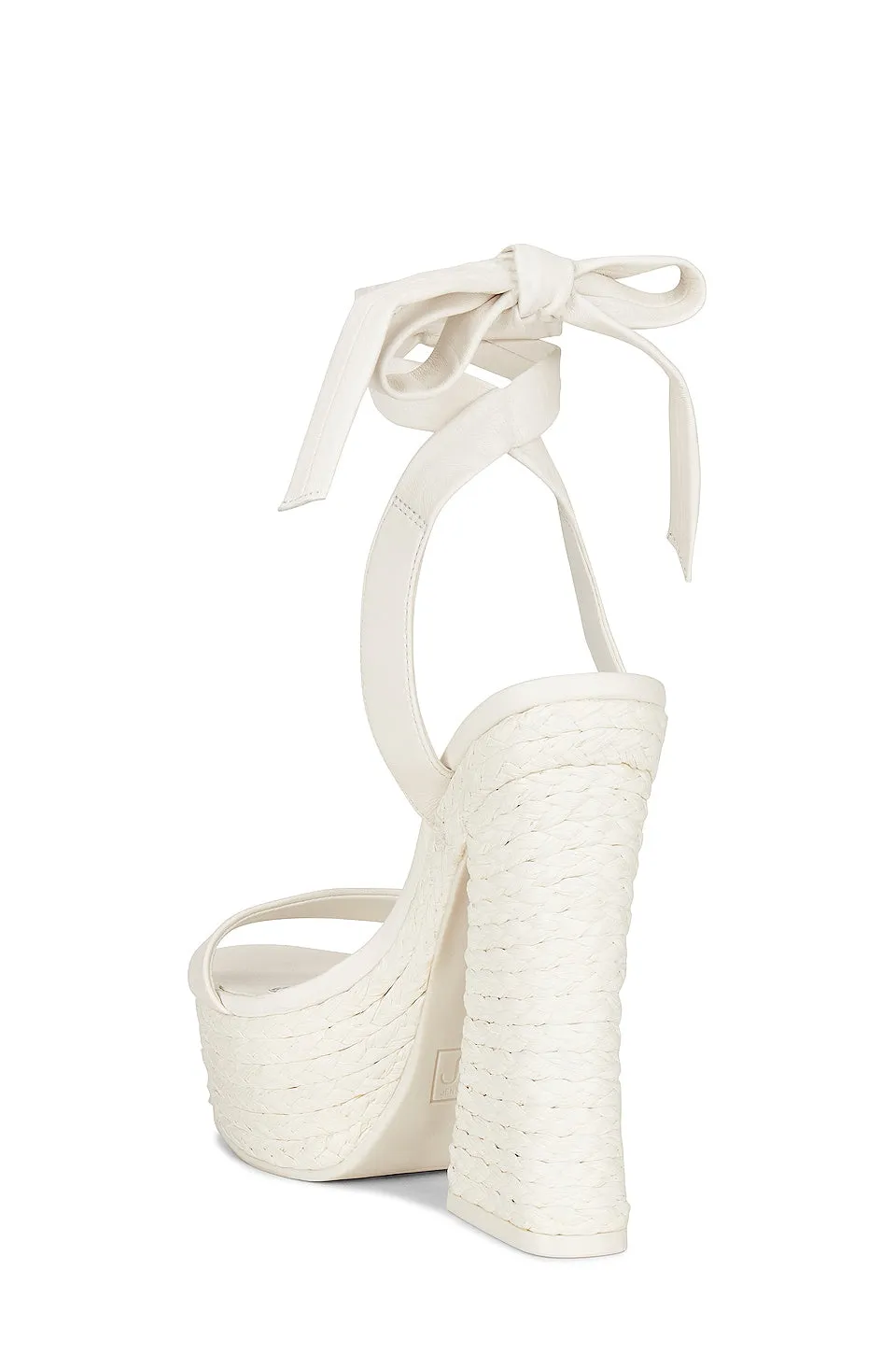 JLO Jennifer Lopez x REVOLVE Webster sandals, white