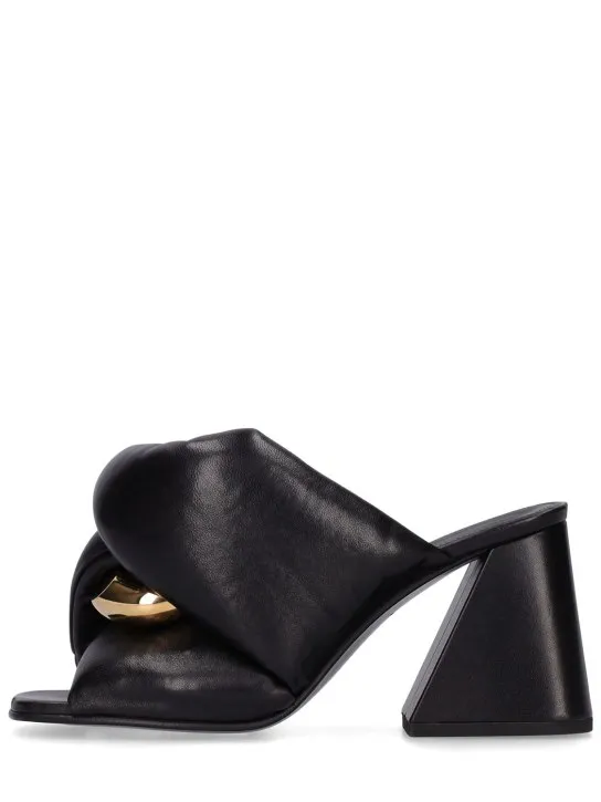 JW Anderson   80mm Twisted heel sandals 