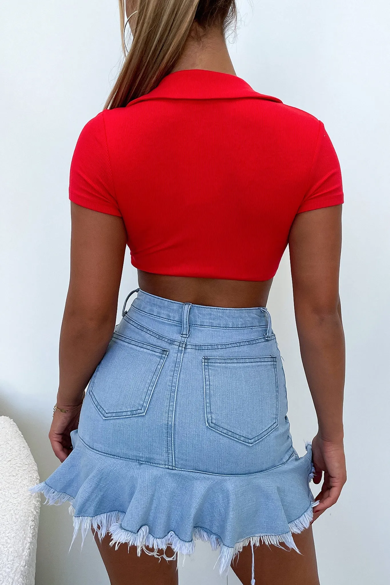 Karma Crop - Red