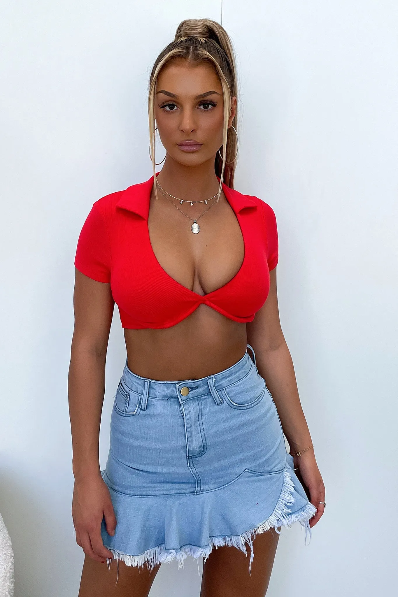 Karma Crop - Red