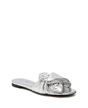 Katy Perry Women's The Halie Bow Sandals, Silver