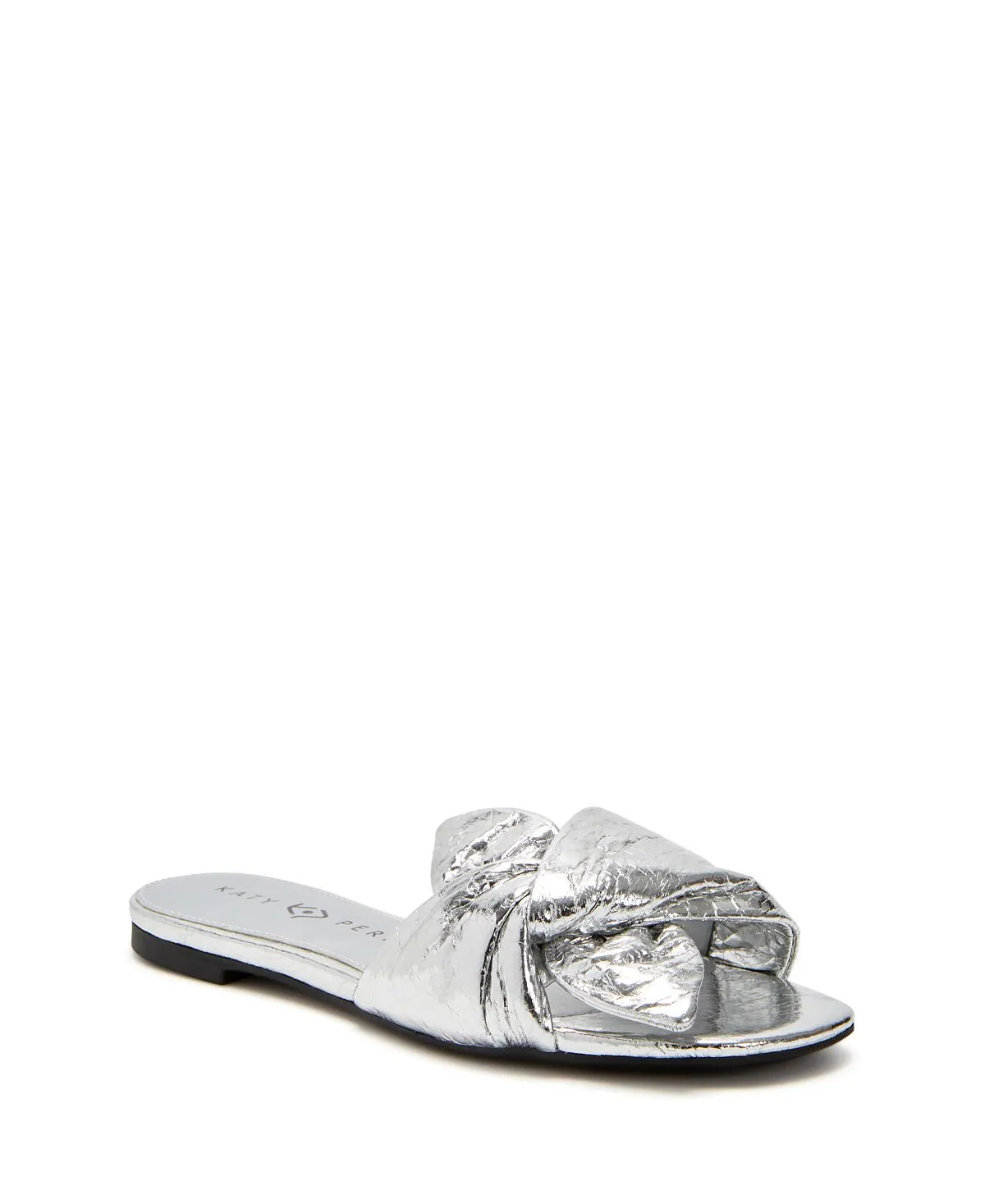 Katy Perry Women's The Halie Bow Sandals, Silver