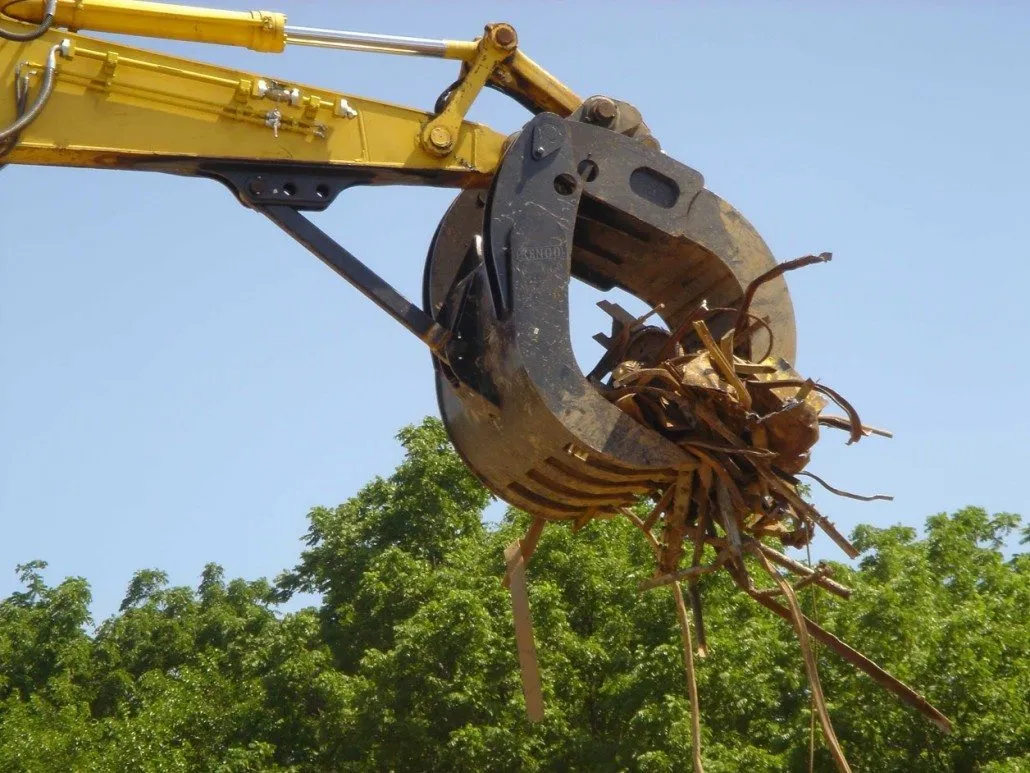 Kenco Hardrock Grapple | Excavator Stone Grapple