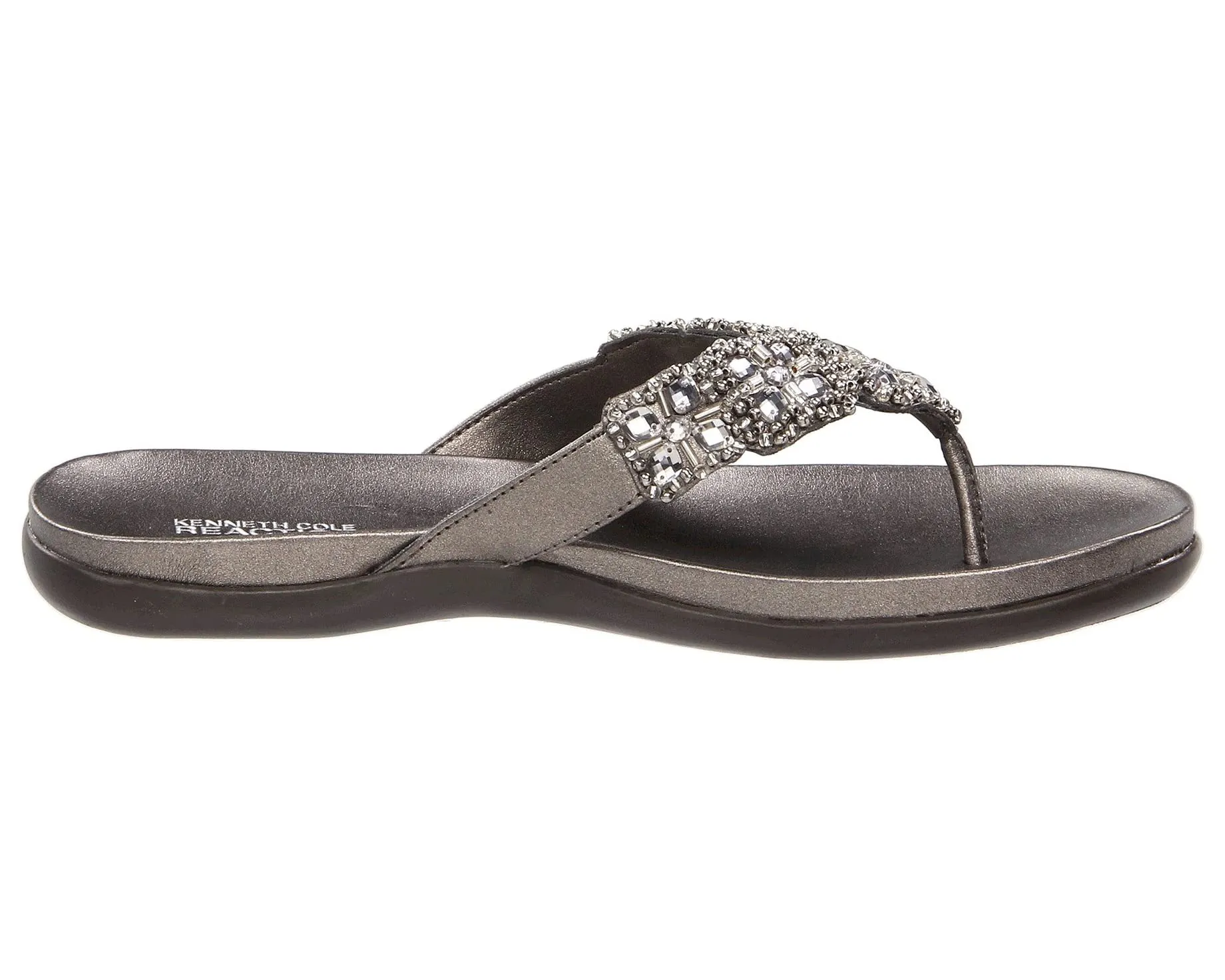 Kenneth Cole Reaction Glam-athon Sandals, Pewter