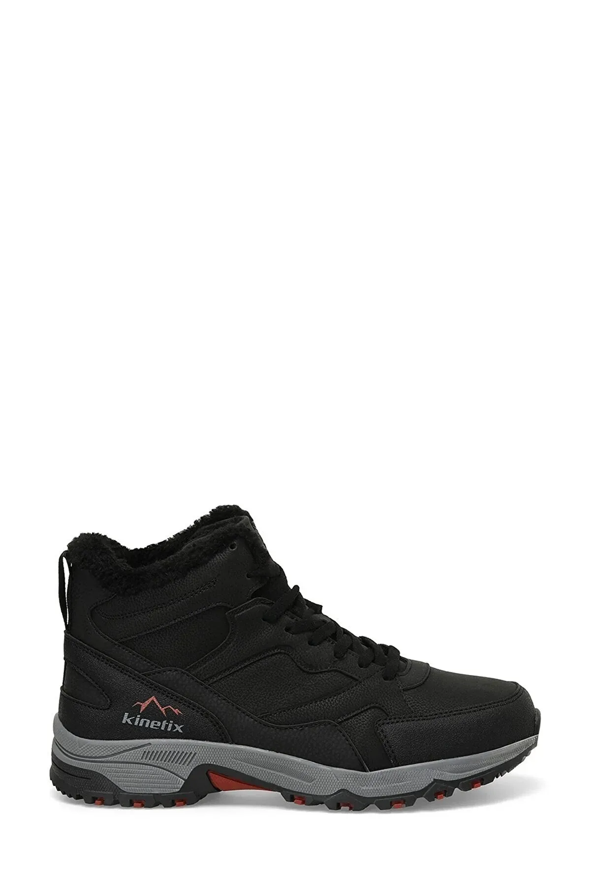 Kinetix Men's Black Shearling Boots