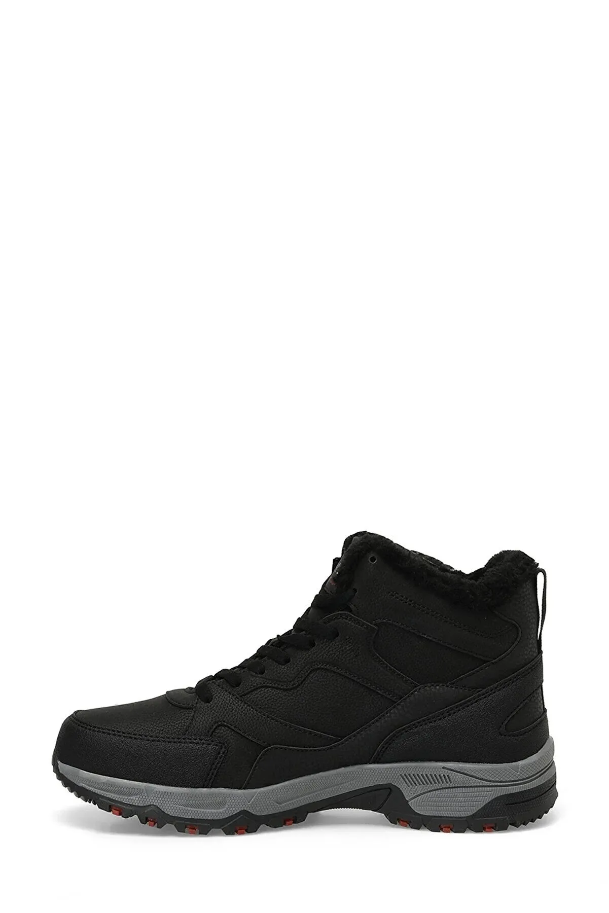 Kinetix Men's Black Shearling Boots