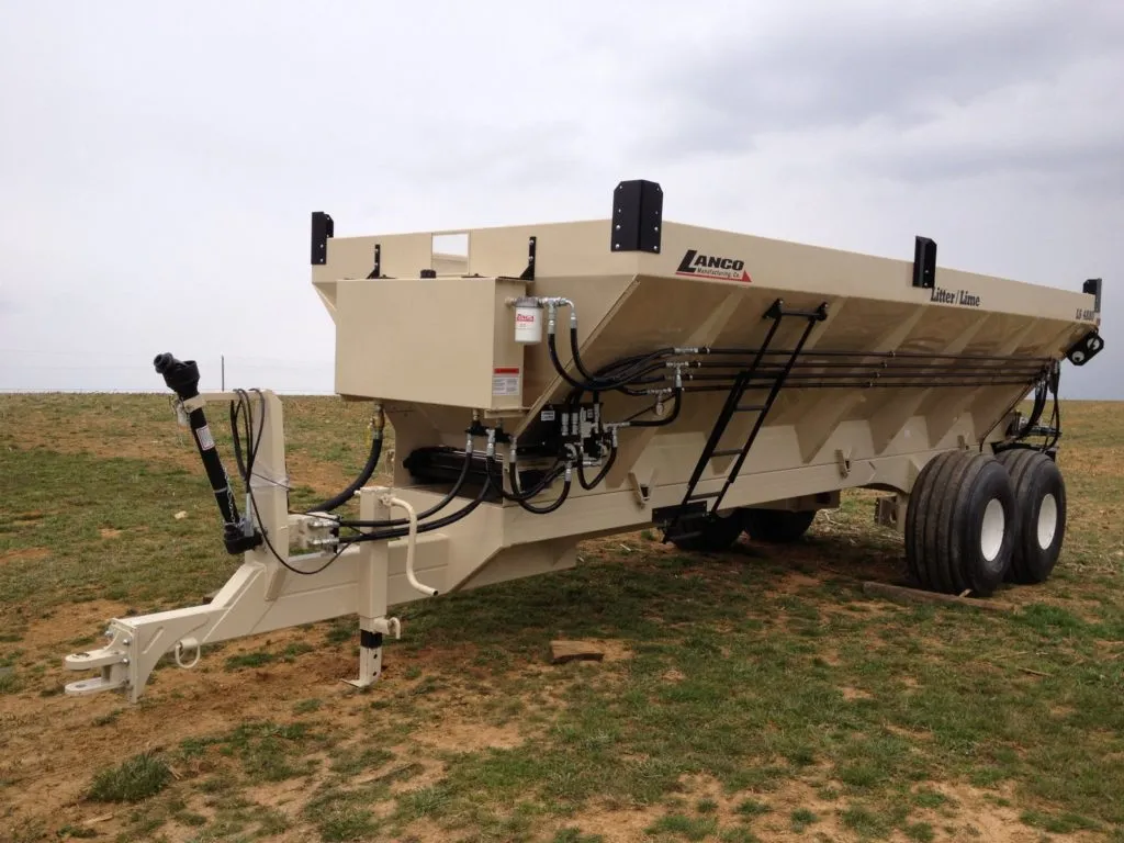 Lanco Spreaders Litter & Lime Spreaders | LS-3550, 4000, 4440, 4880, 5330 & 5780 Model | For Tractors