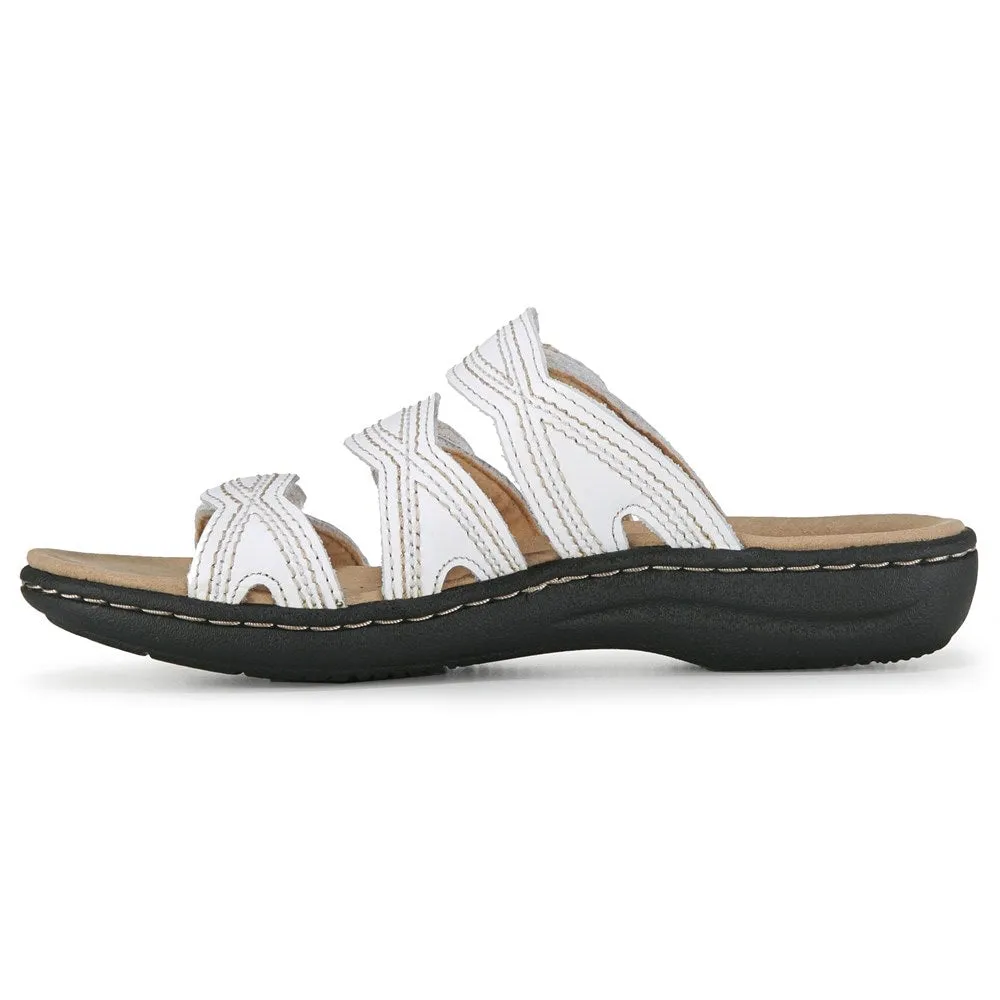 Laurieann Ayla Women's Sandals Medium/Wide Clarks, White