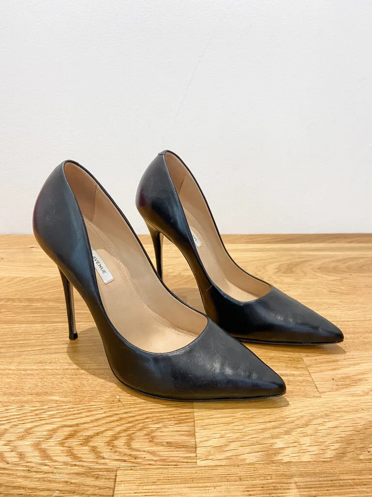 Leather 4.5" Stilettos