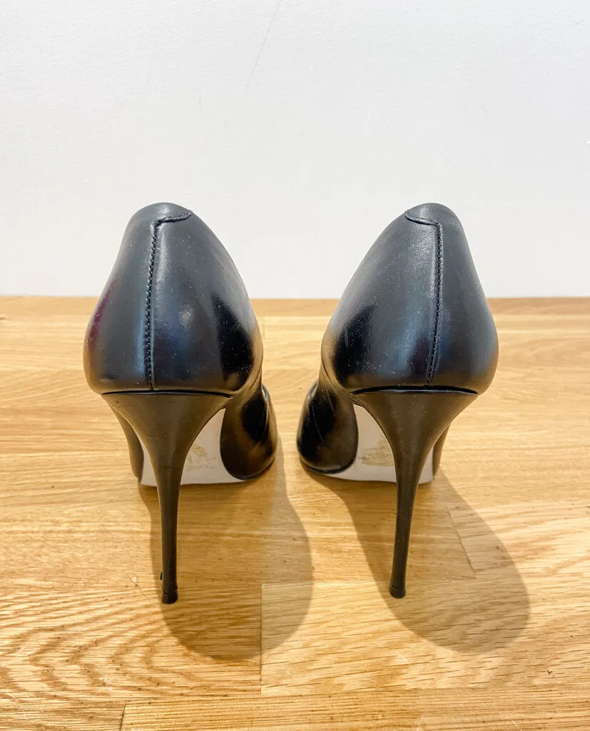 Leather 4.5" Stilettos