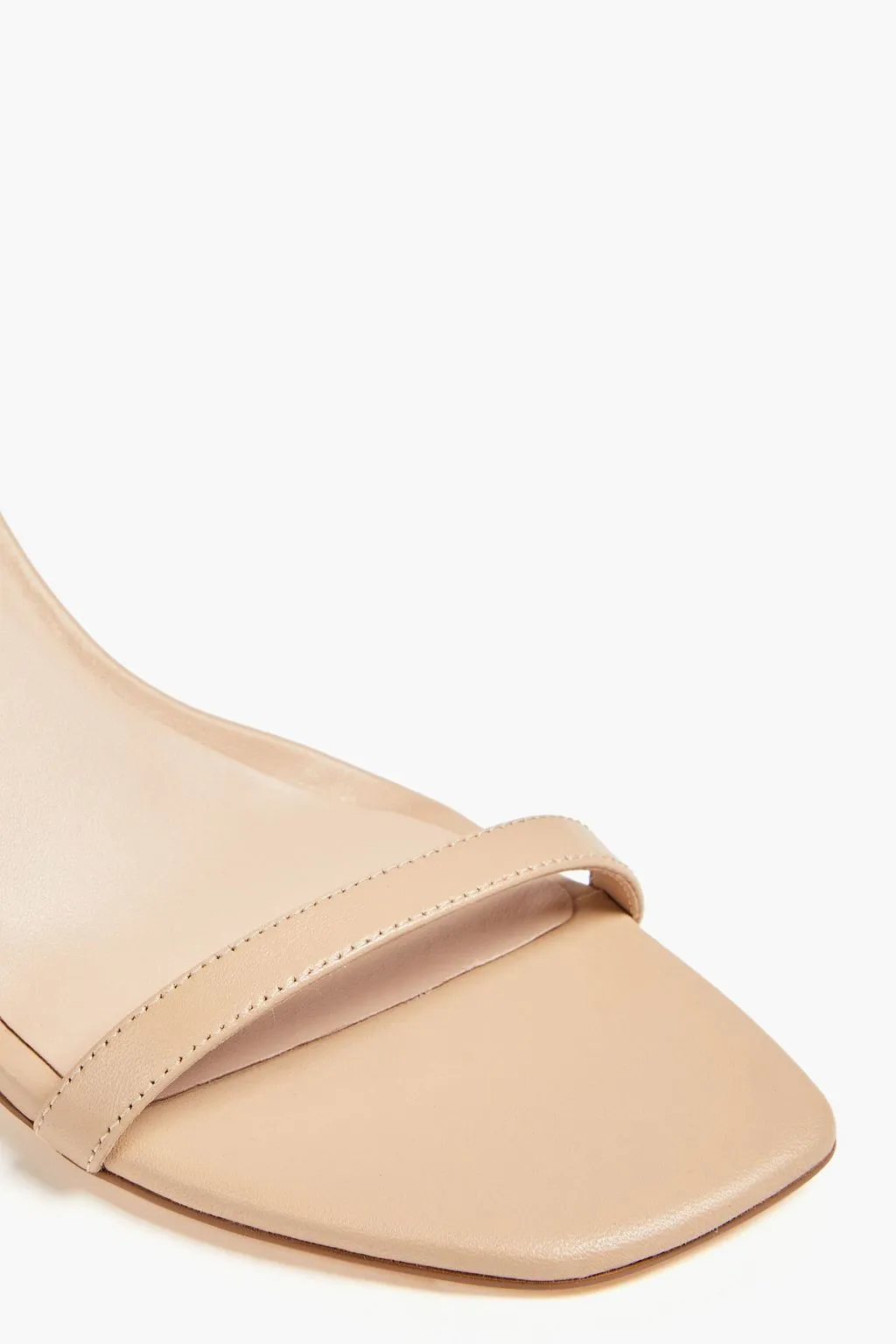 Leather sandals Amelina 74 STUART WEITZMAN, blush