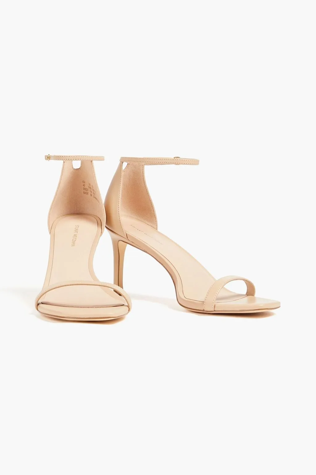 Leather sandals Amelina 74 STUART WEITZMAN, blush