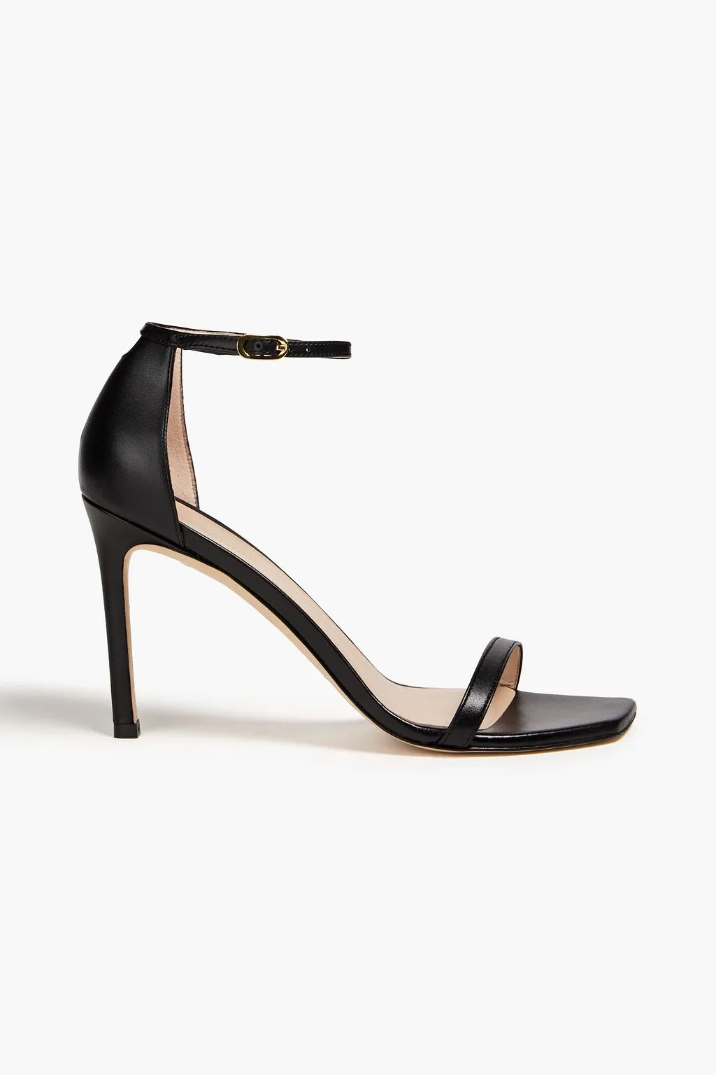 Leather sandals Amelina 95 STUART WEITZMAN, black
