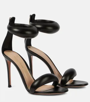 Leather sandals Bijoux 105 Gianvito Rossi, black