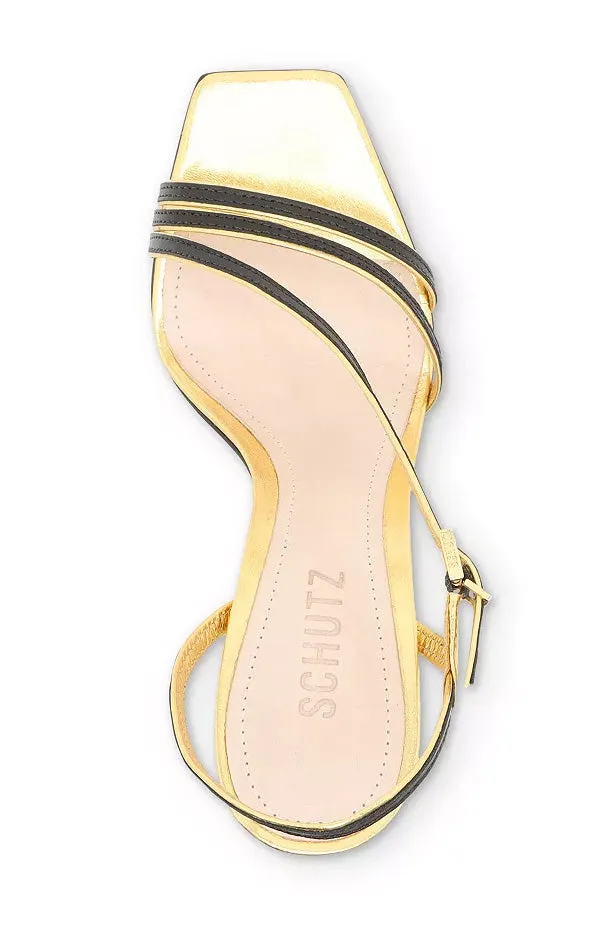 Luna Stiletto - Gold / Black