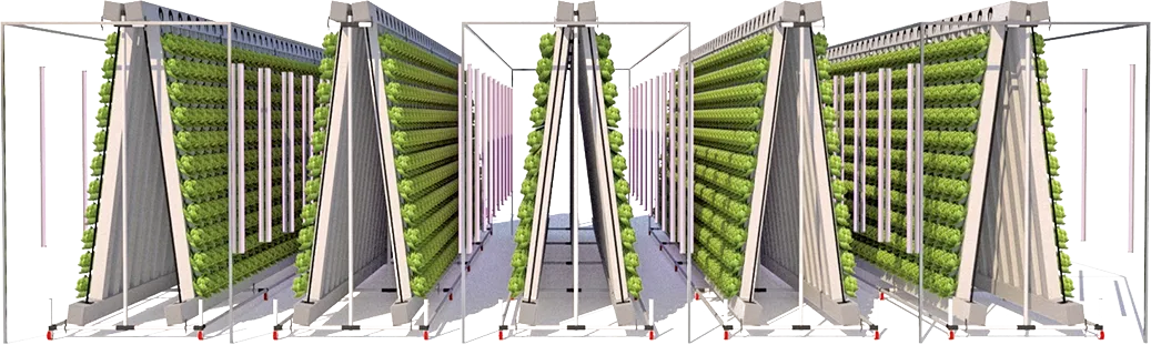 Lyine Zip Tower System | Hydroponic Single-Side & Double-Side Zip Tower | Model SL2-H2 & DL2-H2