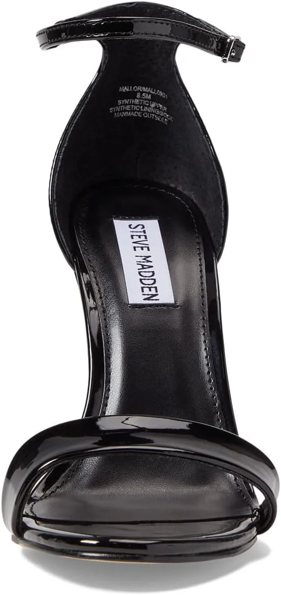 Mallor Wedge Sandal Steve Madden Black Patent