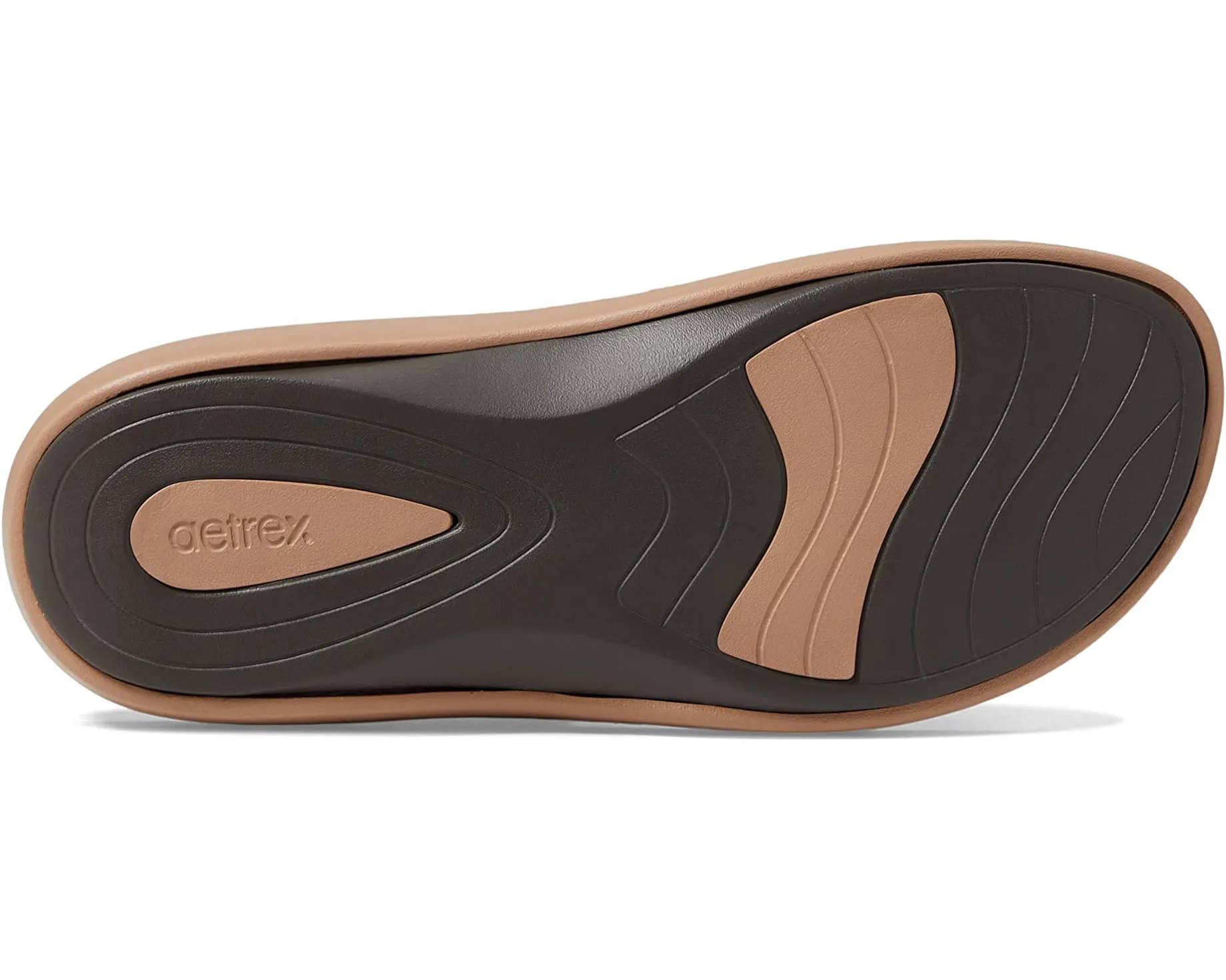 Maui Aetrex sandals, mocha