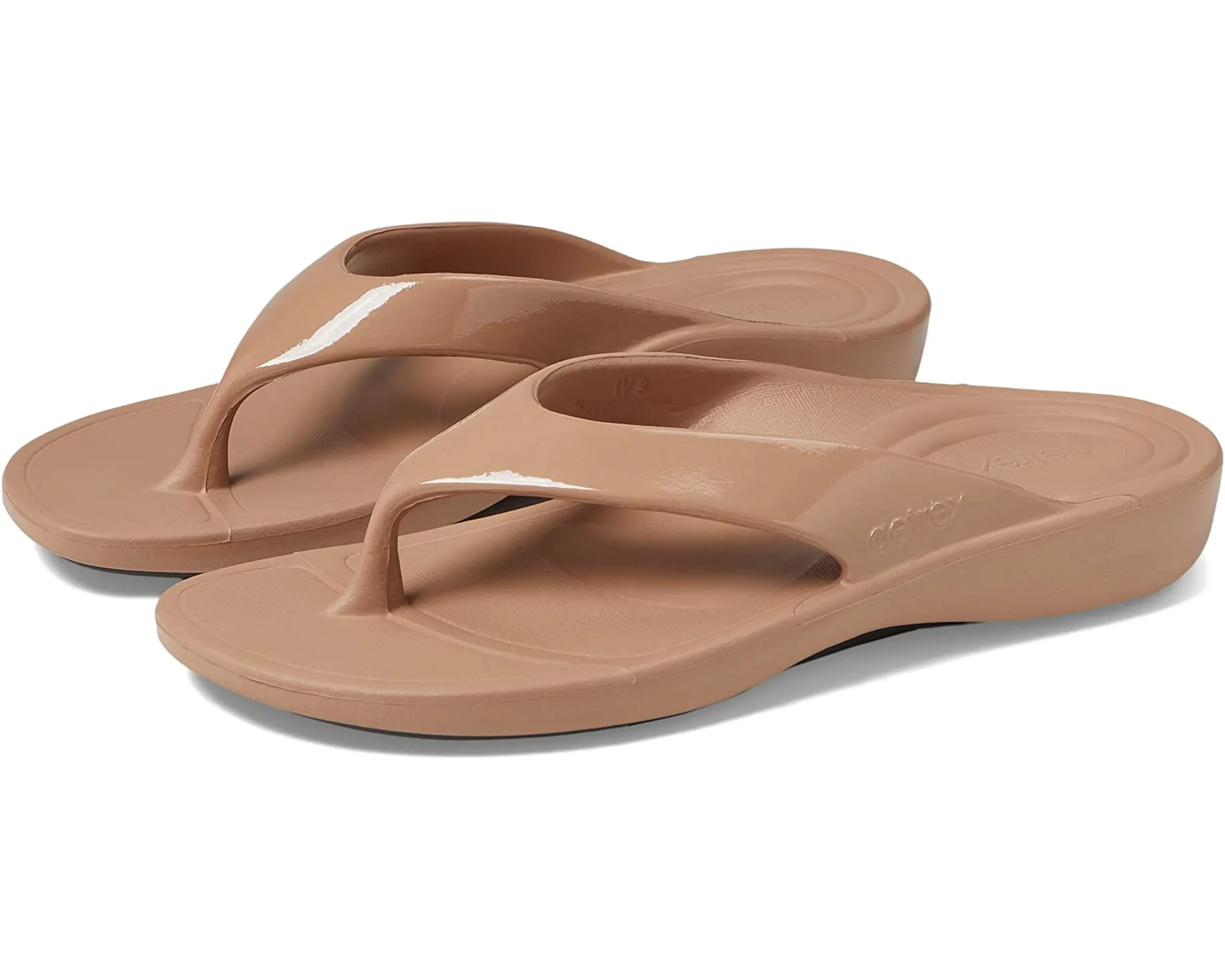 Maui Aetrex sandals, mocha
