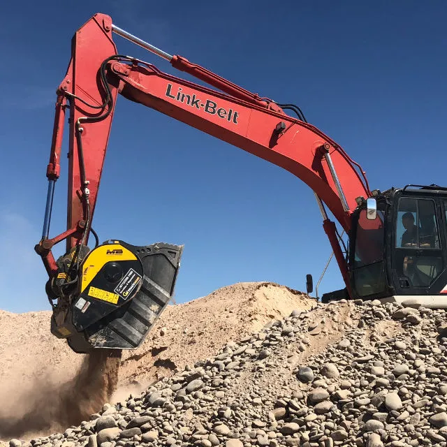 MB Crushers Bucket Crusher | Model BF80.3 S4 | ≥ 40,800 ≤ 63,900 lbs for Excavator