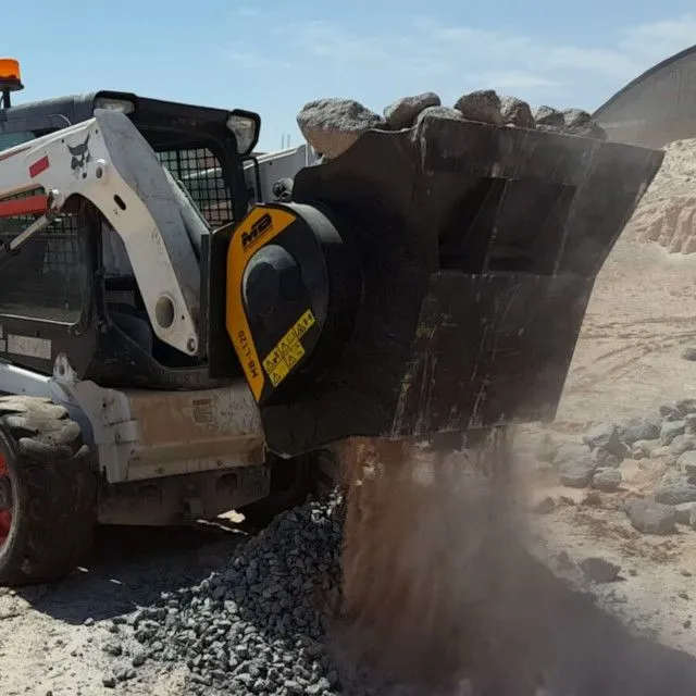 MB Crushers Bucket Crusher | Model MB-L120 S2 | 2,095 lbs for Excavator, Loader, Backhoe Loader and Skid Steer