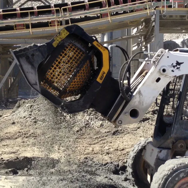 MB Crushers Screening Bucket | Model MB-S10 S4 For Excavator And Backhoe Loader
