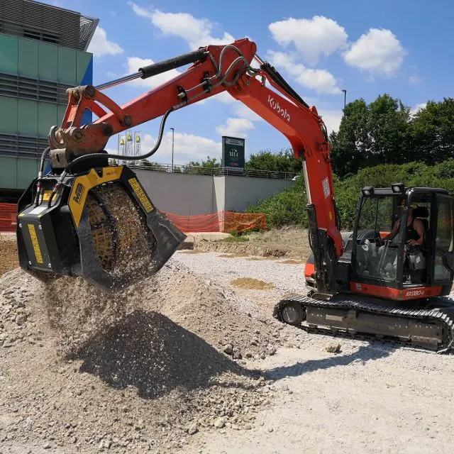 MB Crushers Screening Bucket | Model MB-S10 S4 For Excavator And Backhoe Loader