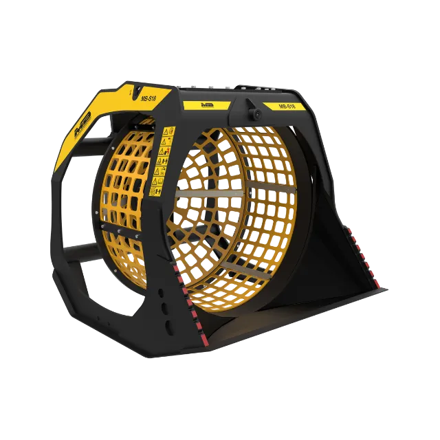 MB Crushers Screening Bucket | Model MB-S18 S4 | ≥ 44,100 < 77,200 lbs For Excavator