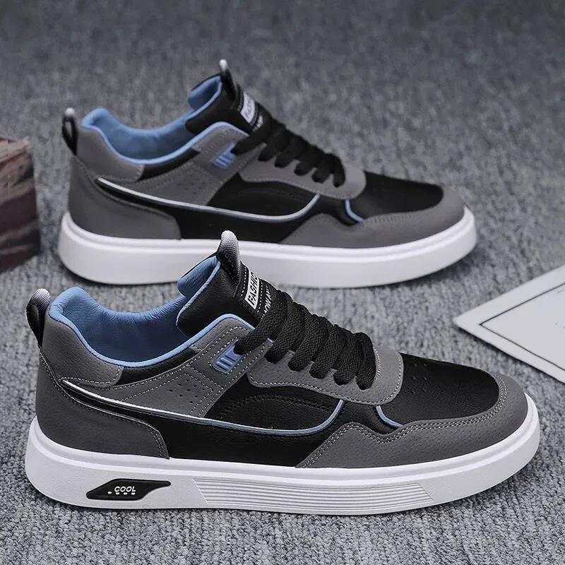 Men's Breathable Canvas Shoes Korean Style Casual Sneakers