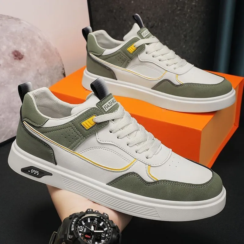 Men's Breathable Canvas Shoes Korean Style Casual Sneakers