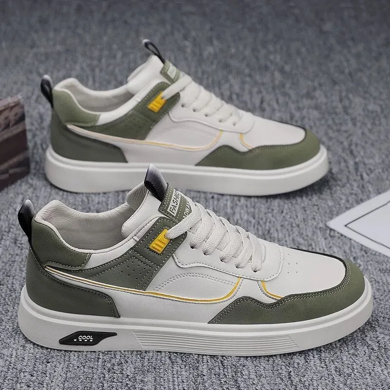 Men's Breathable Canvas Shoes Korean Style Casual Sneakers