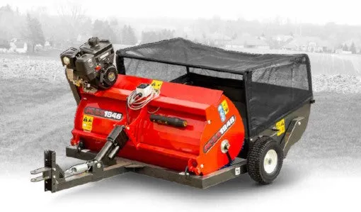 MK Martin Lawn Sweepers | Model MKLS1846 | 46" Working Width | 6.5HP | ATV/Side By Side Attachments