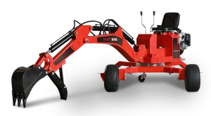 MK Martin Trailer Backhoe Model BT810 | 4'11" Digging Depth Attachment Size | 13.5HP For Backhoe