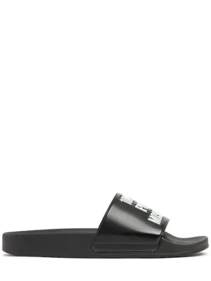 Moschino   100% Pure Moschino slide sandals 