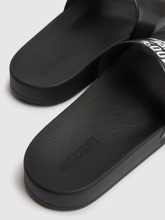 Moschino   100% Pure Moschino slide sandals 
