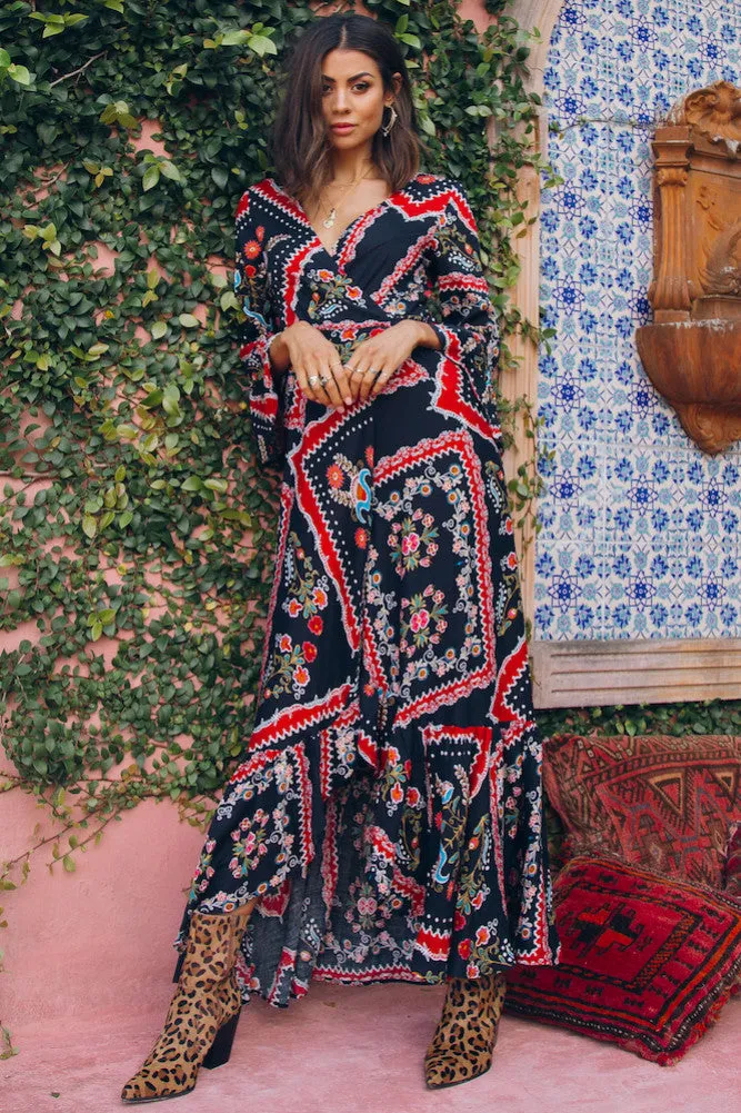 Moving To New York Maxi Dress Black