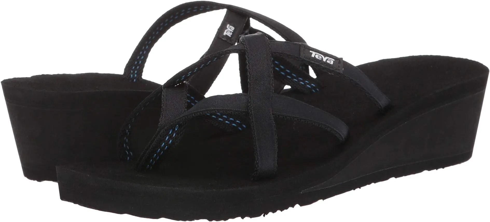 Mush Mandlyn Wedge Ola 2 Teva Sandals, black