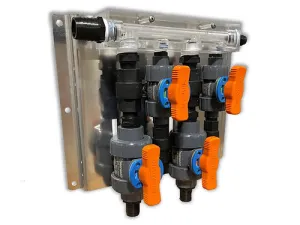 MWE ClearView Series Hydro-Mixer XL for Gas Powered & 10  GPM Pumps