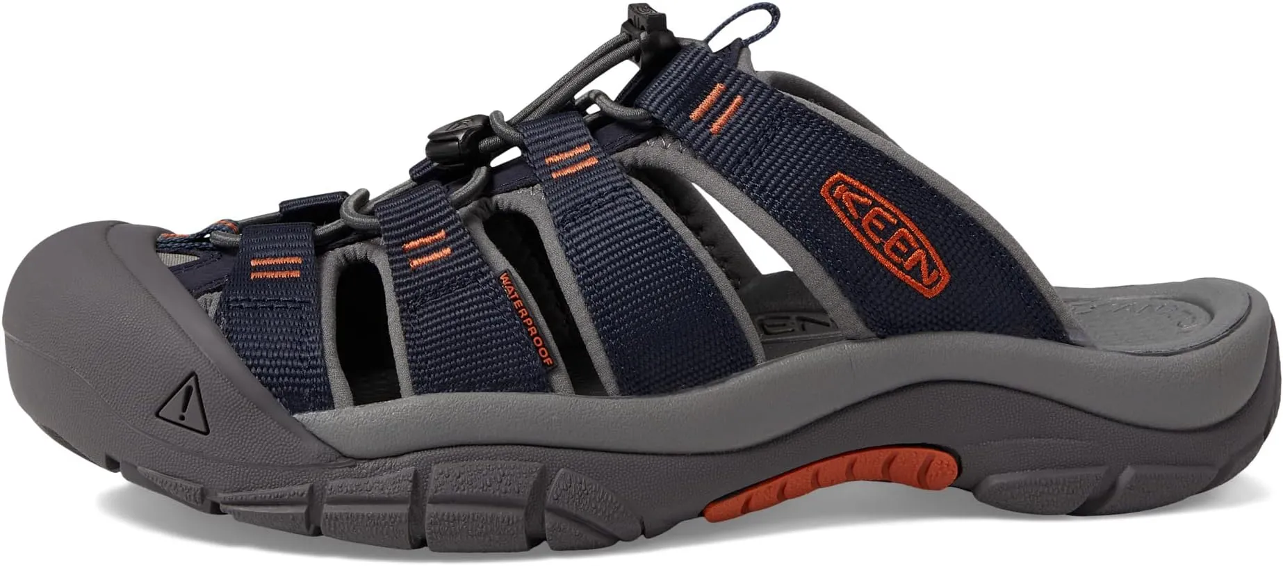 Newport Slide KEEN Sandals in Sky Captain/Bombay Brown