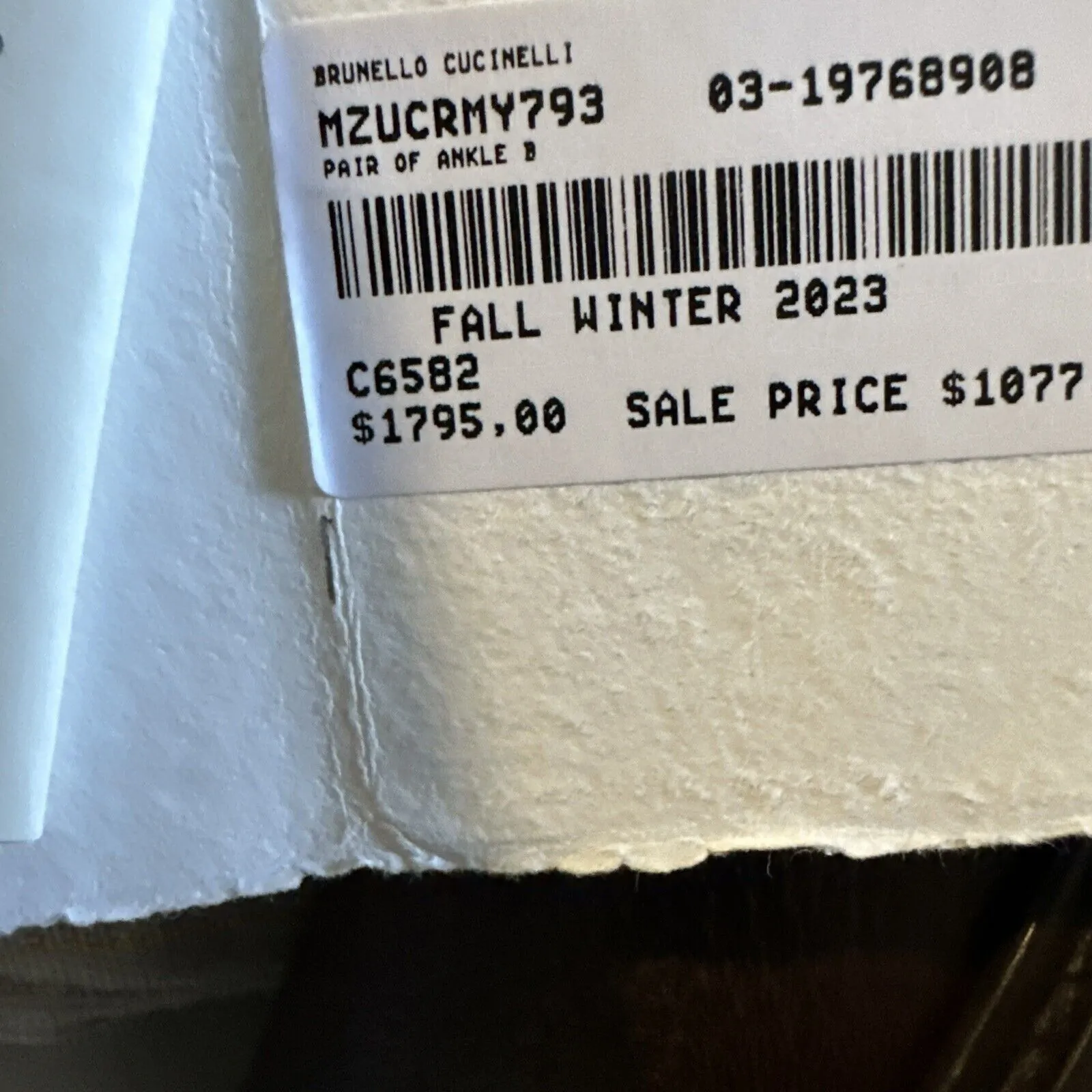 NIB $1795 Brunello Cucinelli Men Grained Leather Boots Shoes Brown 9 US/42 Eu