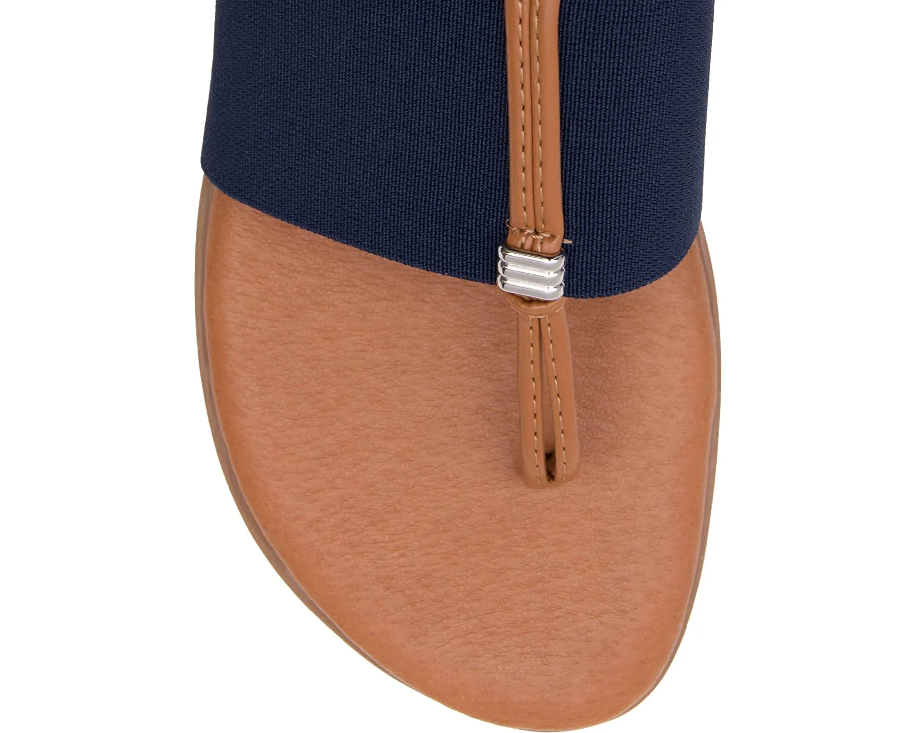 Nice Andre Assous sandals, navi