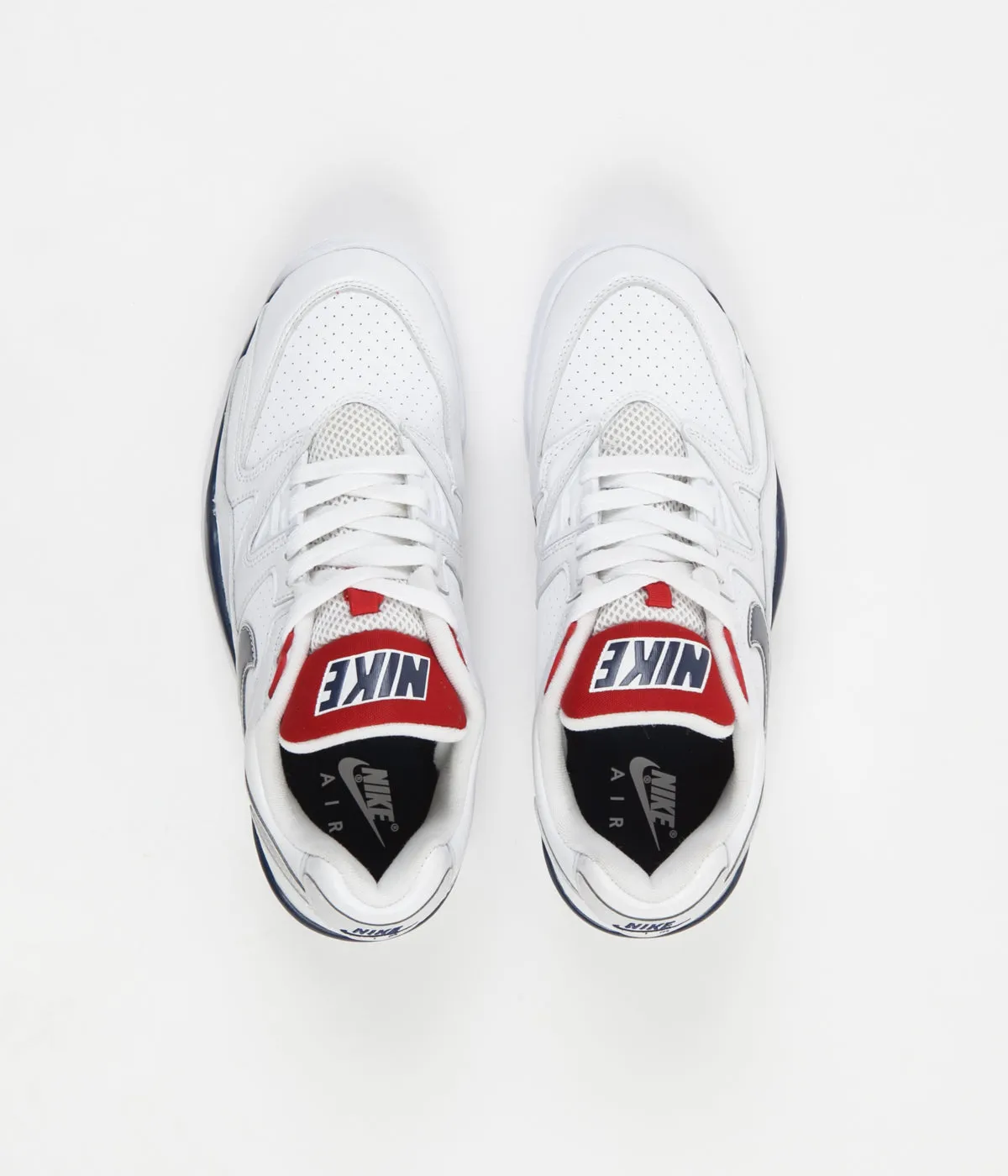 Nike Air Cross Trainer 3 Low Shoes - White / Midnight Navy - Midnight Navy