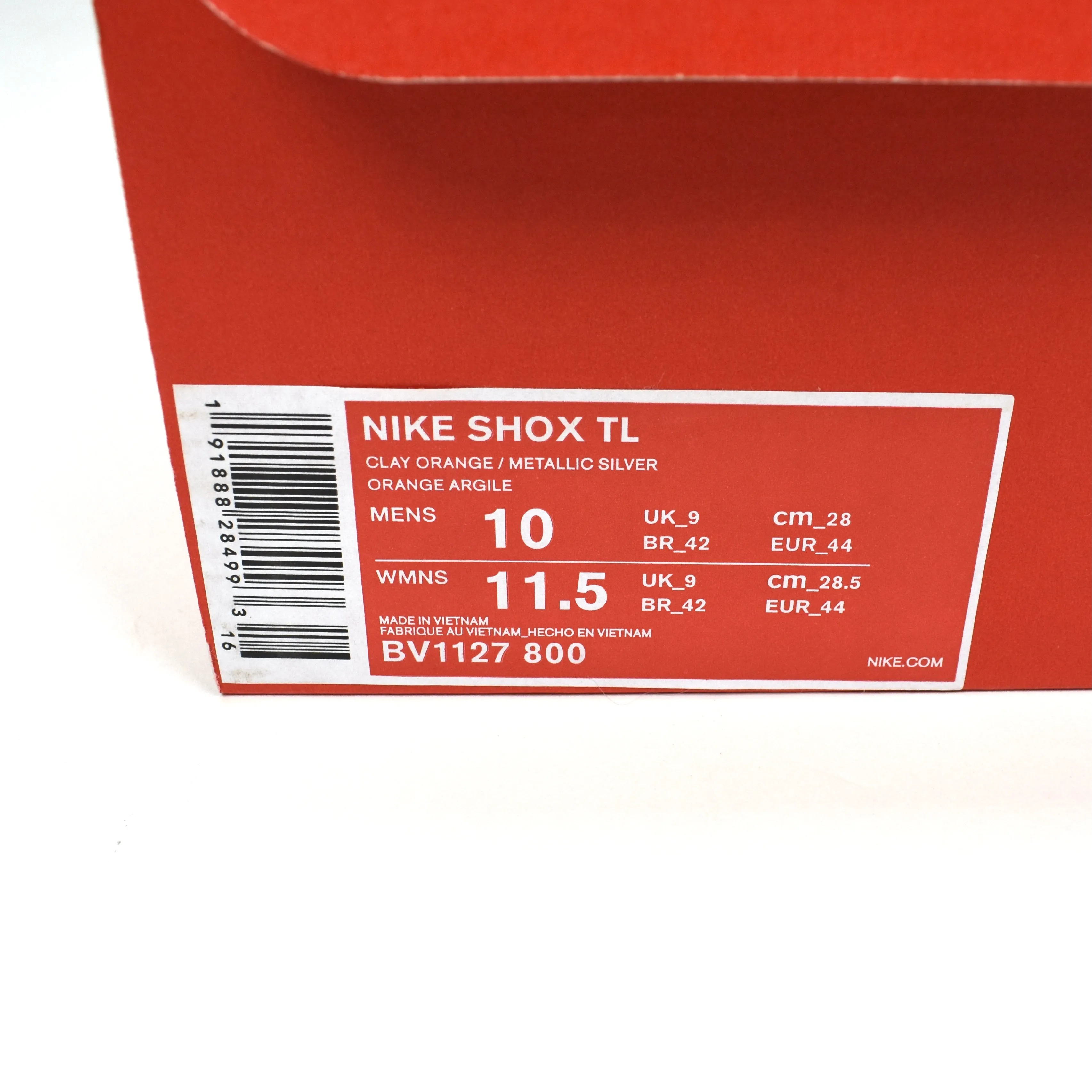 Nike - Shox TL (Clay Orange)