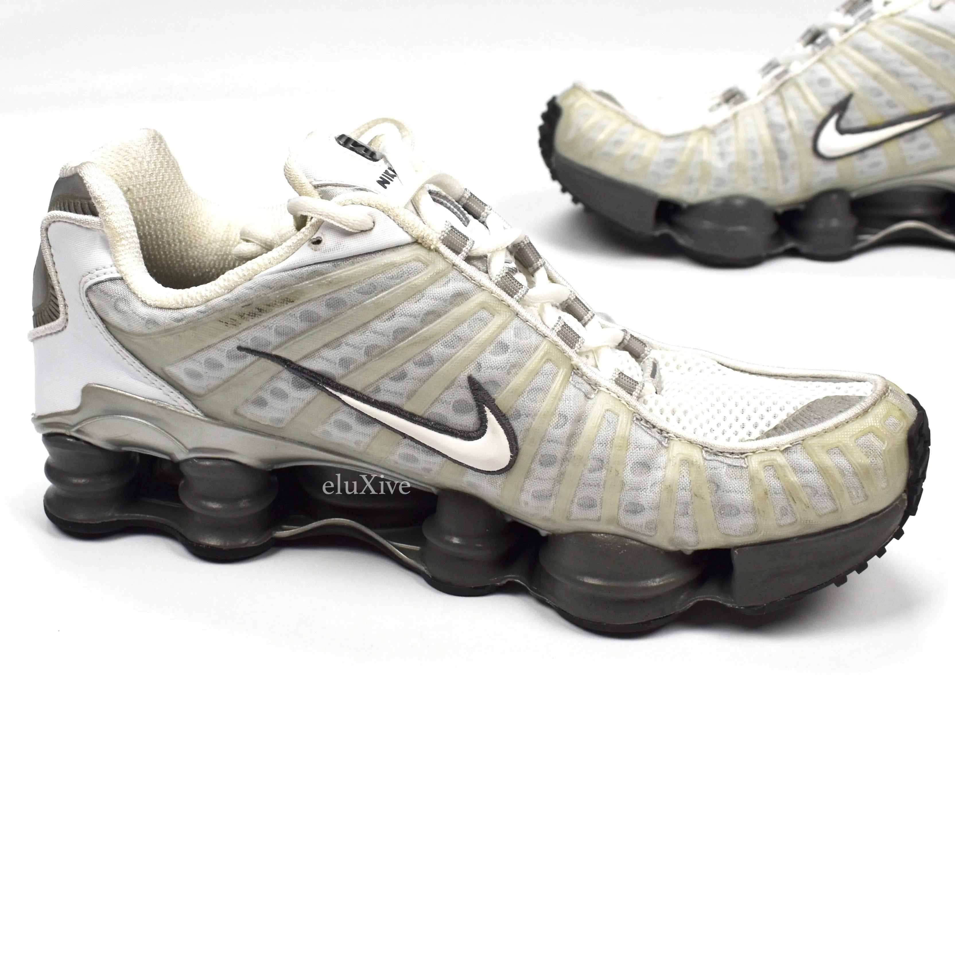 Nike - Shox TL (Metallic Silver/White)