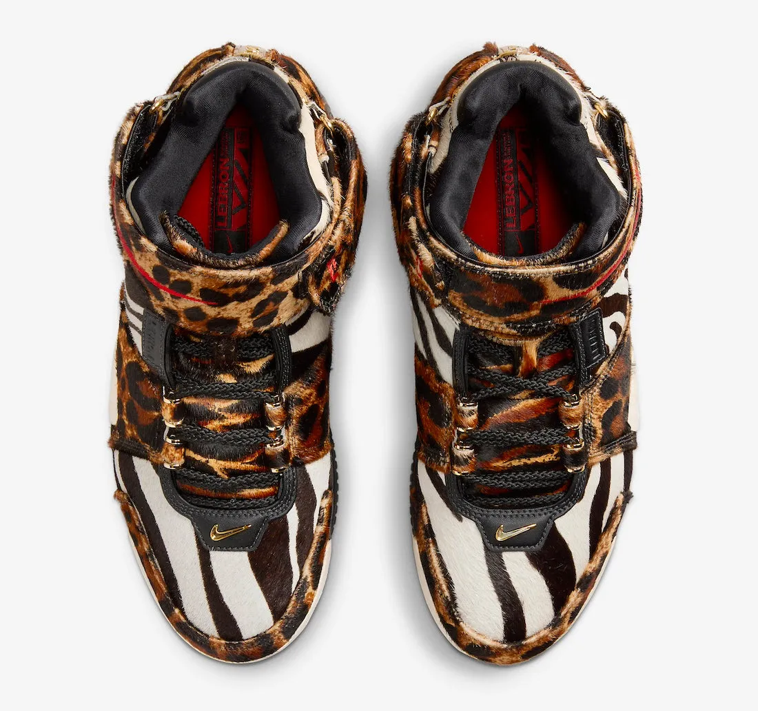 NIKE ZOOM LEBRON 2 LX Beast QS MAPLE/UNIVERSITY RED-BLACK-LIGHT BONE DQ2439-200