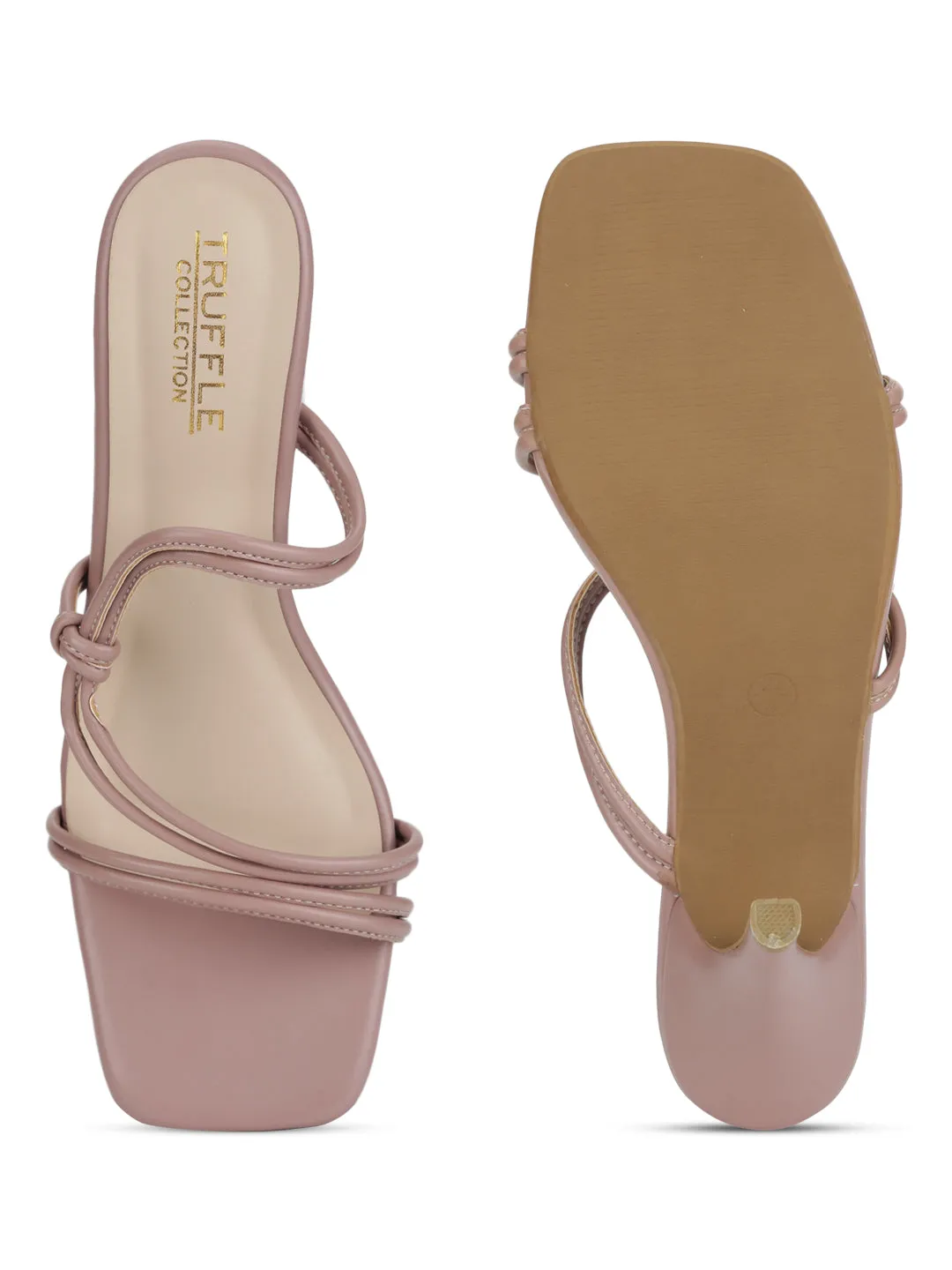 Nude PU Double Strap Stiletto Sandals (TC-ST-1298-NUD)